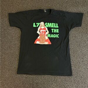 Tultex L7 SMELL THE MAGIC Size L T-Shirt Concert Band Tee